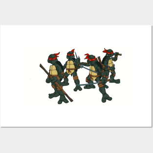 Teenage mutant ninja turtles Posters and Art